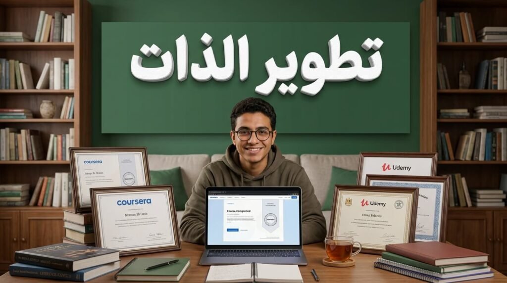 التعلم الذاتي هو أفضل مبرر يغطي فترات الانقطاع عن العمل في الإنترفيو
