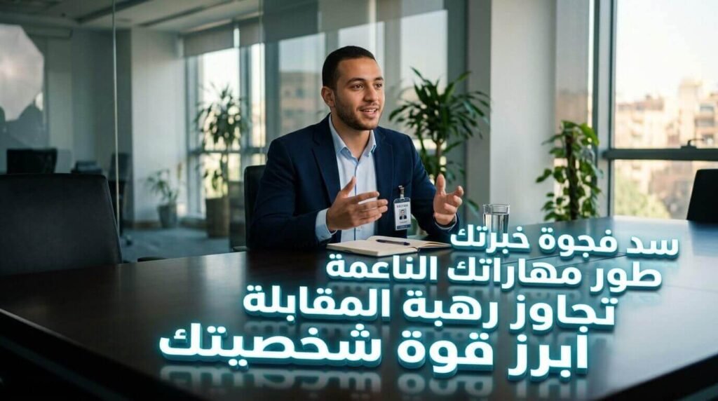 تطوير المهارات الناعمة لتخطي المقابلات بنجاح وسد الفجوات المهنية بذكاء داخل السيره الذاتيه لحديثي التخرج.
