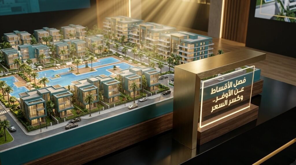 أسرار التفاوض على الأوفر برايس ووديعة الصيانة ومصاريف المطور عند شراء شقة نظام ريسيل داخل الكمبوندات.
