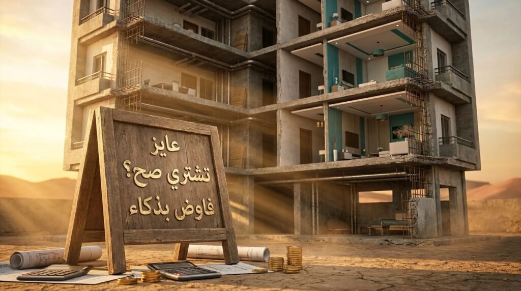 دليل شامل حول نصائح عند شراء شقة تمليك واحتراف التفاوض على سعر المتر وتخفيض السعر في سوق العقارات في مصر.