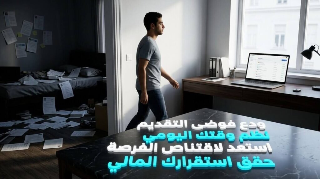ميديا باير مصري يتخطى فوضى الإحباط ويصل لمنصة وظيف لتنظيم بحثه عن وظائف خالية.
