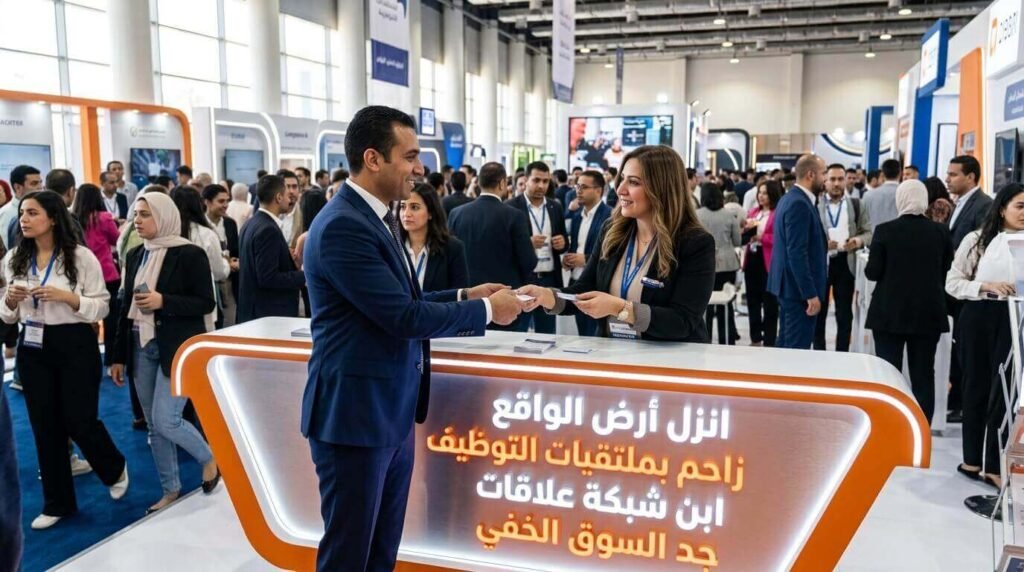 النزول الميداني والمشاركة في ملتقيات توظيف كبرى بالقاهرة لاصطياد فرص السوق الخفي وبناء شبكة علاقات قوية لضمان وظائف خالية.
