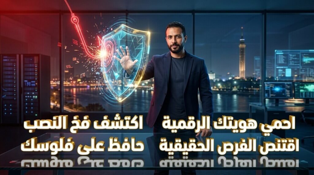 شاب مصري يكتشف فخ النصب ويحمي هويته الرقمية كدليل عملي للوقاية من أي وظائف وهمية على الإنترنت.