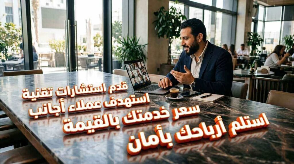 استهداف العملاء الأجانب وتقديم استشارات تقنية مسعرة بالقيمة كأفضل طريق للربح من هندسة الأوامر بالدولار.
