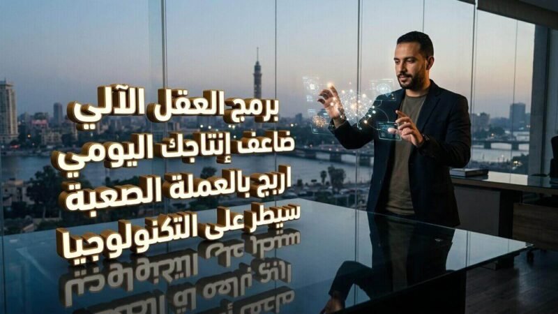 شاب مصري يسيطر على التكنولوجيا والذكاء الاصطناعي لتحقيق أرباح بالدولار كدليل عملي على احتراف هندسة الأوامر.