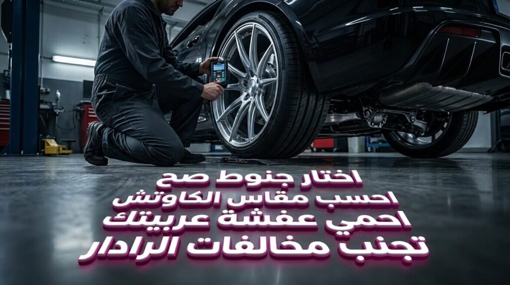 اختيار جنوط سبور بمقاسات صحيحة لحماية العفشة وتجنب قراءات العداد الوهمية أثناء تعديل السيارات.