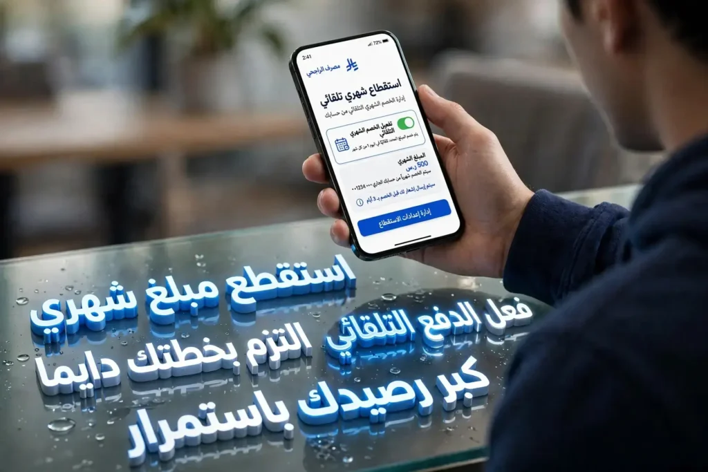 تفعيل الدفع التلقائي للاستقطاع الشهري كأفضل طريقة لضمان استمرارية الاستثمار ونمو الفائدة المركبة.
