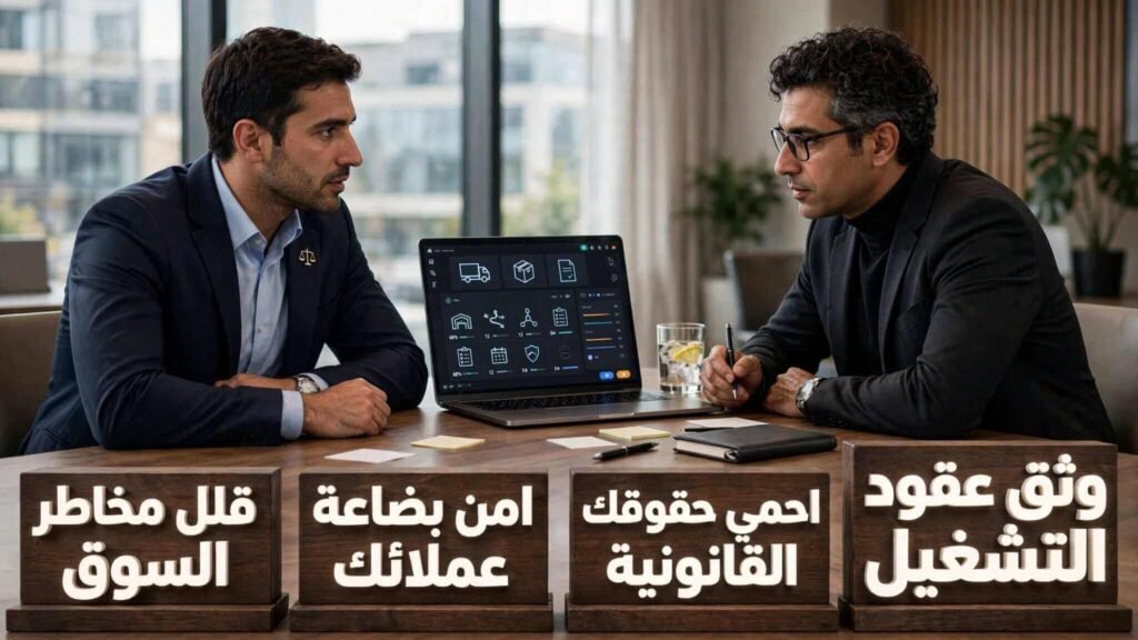 صياغة عقود التشغيل لحماية الاستثمارات اللوجستية وتقليل المخاطر في المنطقة الاقتصادية.
