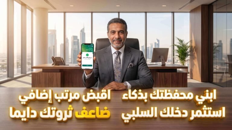 مستثمر يستقبل إشعار إيداع نقدي بعد نجاحه في بناء محفظة توزيعات الأرباح التي تدر دخلاً سلبياً.