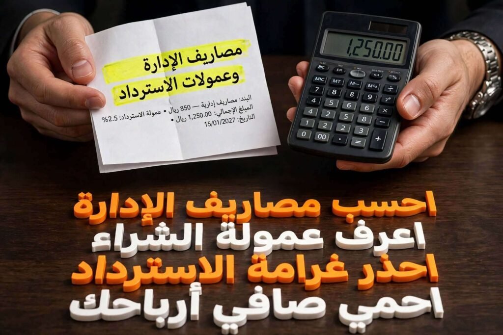 مراجعة مصاريف الإدارة وعمولات الاسترداد الخفية لضمان عدم تآكل أرباحك الصافية داخل صناديق الاستثمار.
