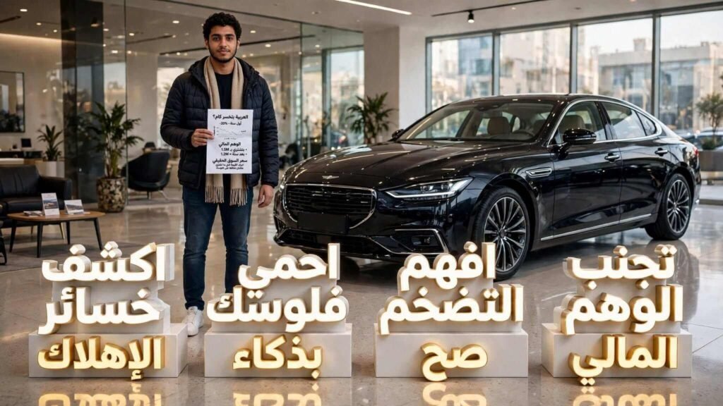 كشف خسائر الإهلاك وفهم حقيقة التضخم وتجنب الوهم المالي عند تقييم الاستثمار في السيارات.