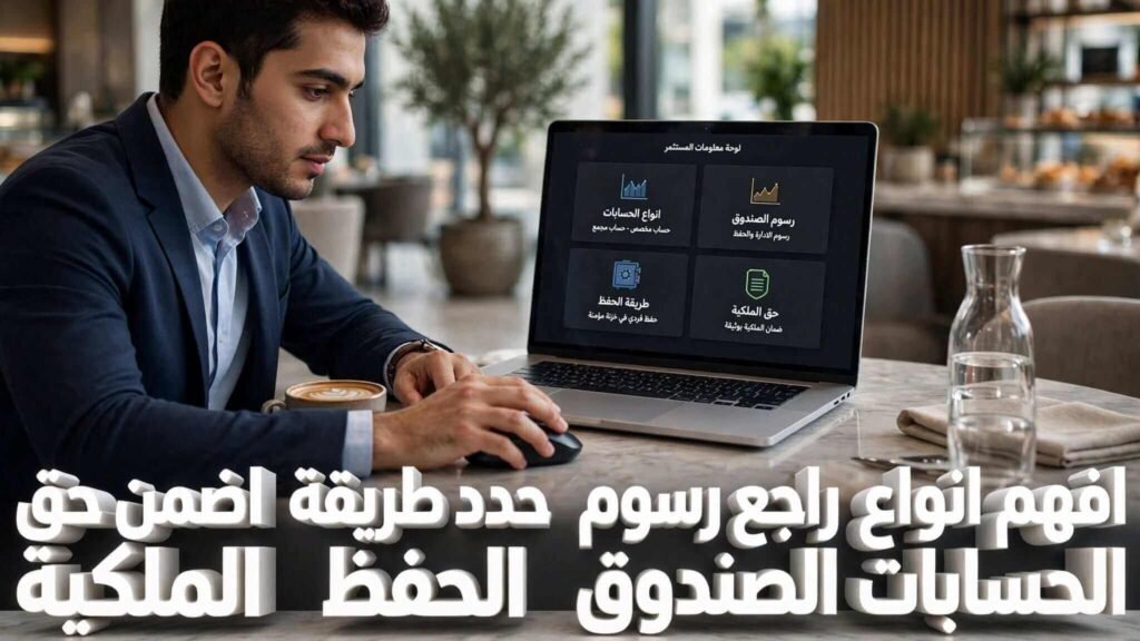 الفرق بين صناديق الذهب والحسابات المصرفية كأحد طرق الاستثمار في الذهب.