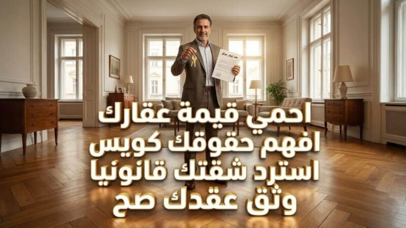 مالك عقار يمسك عقد موثق ومفاتيح الشقة لفهم حقوقه وحماية عقاره من ثغرات قانون الإيجار القديم.
